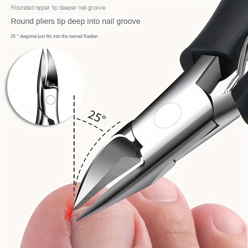 Nail Clippers Nail Correction Thick Nails Ingrown Toenails Nippers Cutters Dead Skin Dirt Remover Pedicure Care Tool