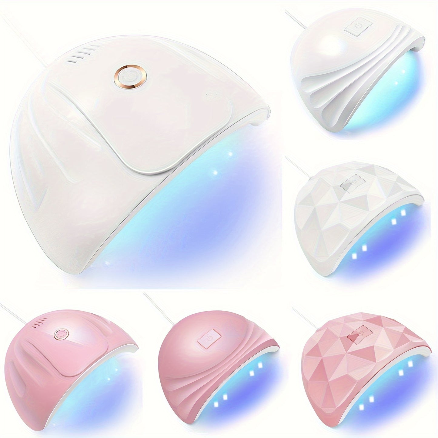 1pc Portable LED Nail Lamp Dryer - Fast Drying, Professional Gel Polish Curing, Compact Design for Home Salon Manicure, Nails Art Tools, Easy to Use, Long-Lasting LED Light, Safe for Fingers