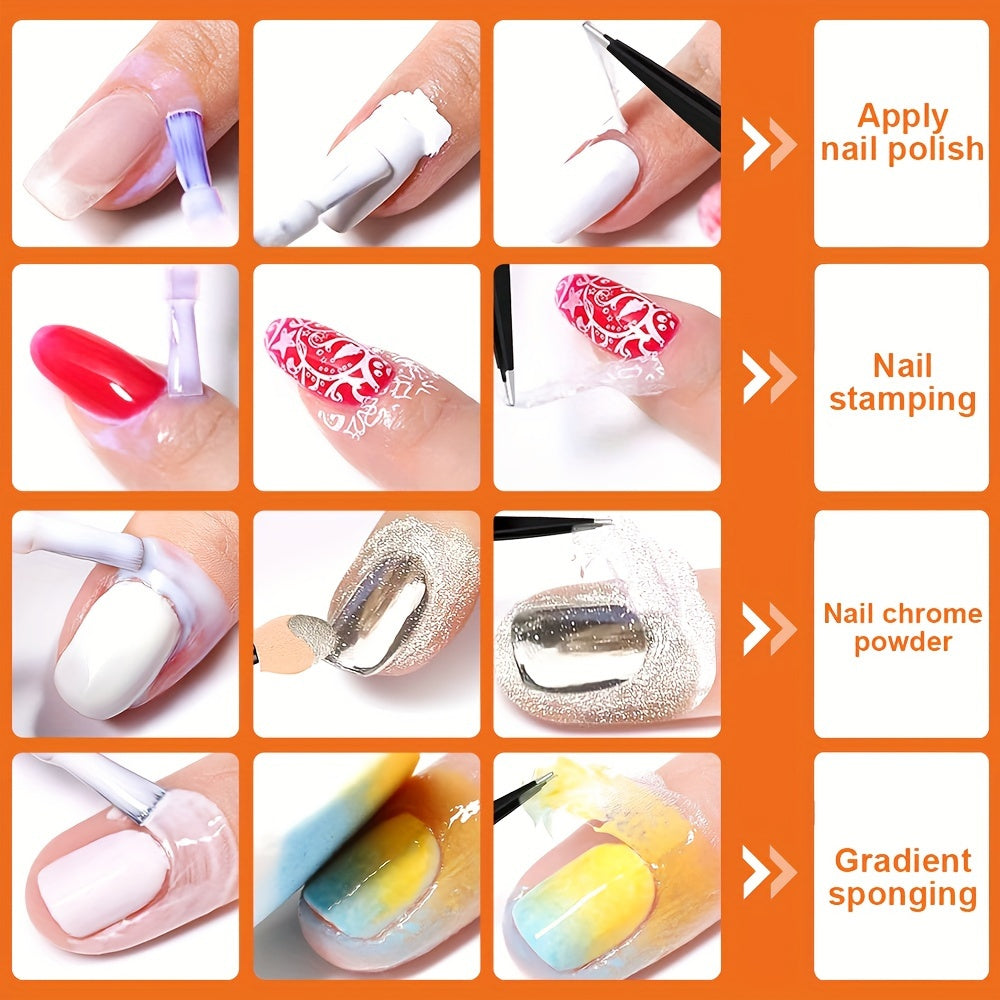 8ml Liquid Latex For Nails, Fast Drying Liquid Latex Nail Polish Barrier Peel Off Latex Tape, Nail Polish Skin Protector Cuticle Guard For Fingers Nail Painting For Various Nail Art, Without acetone