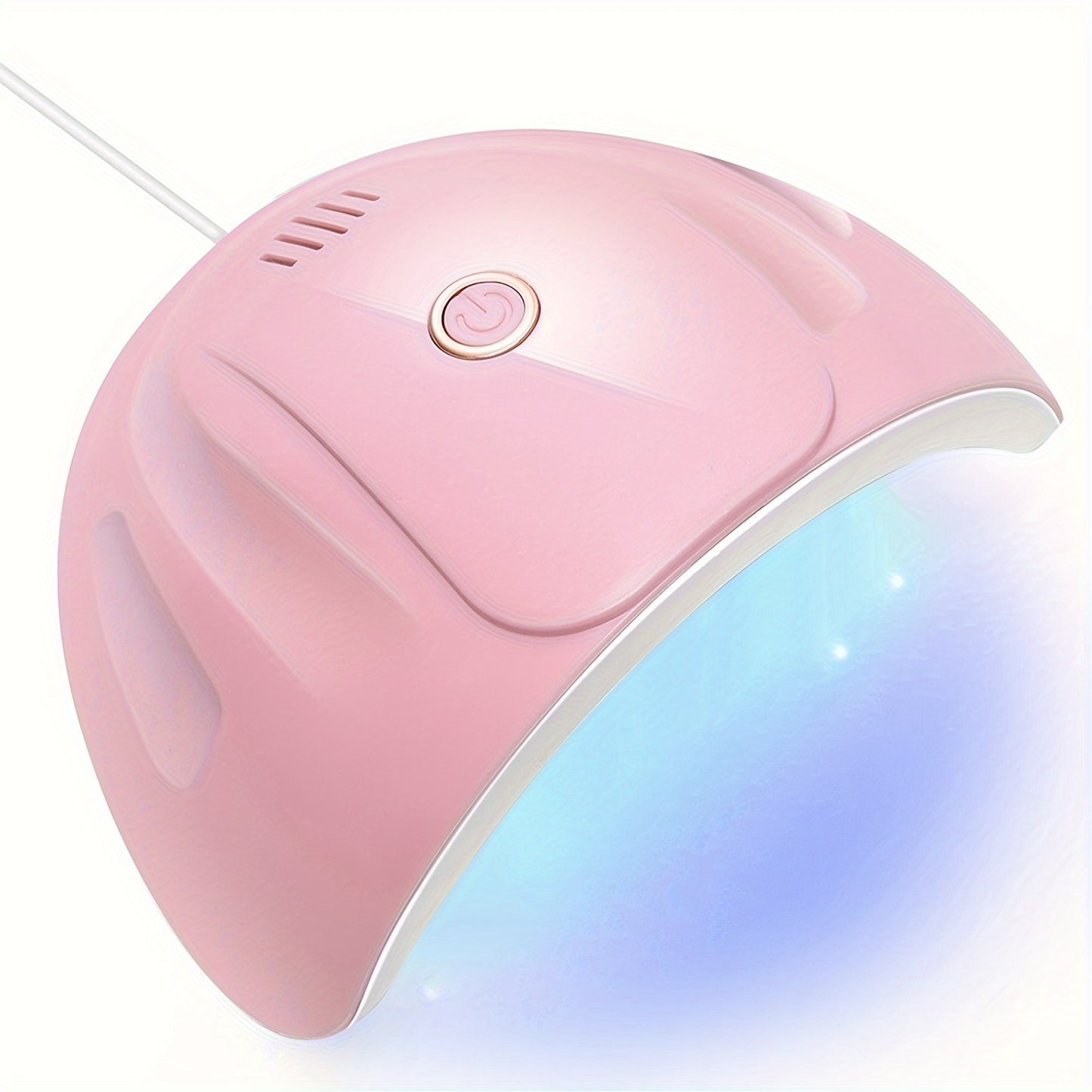 1pc Portable LED Nail Lamp Dryer - Fast Drying, Professional Gel Polish Curing, Compact Design for Home Salon Manicure, Nails Art Tools, Easy to Use, Long-Lasting LED Light, Safe for Fingers