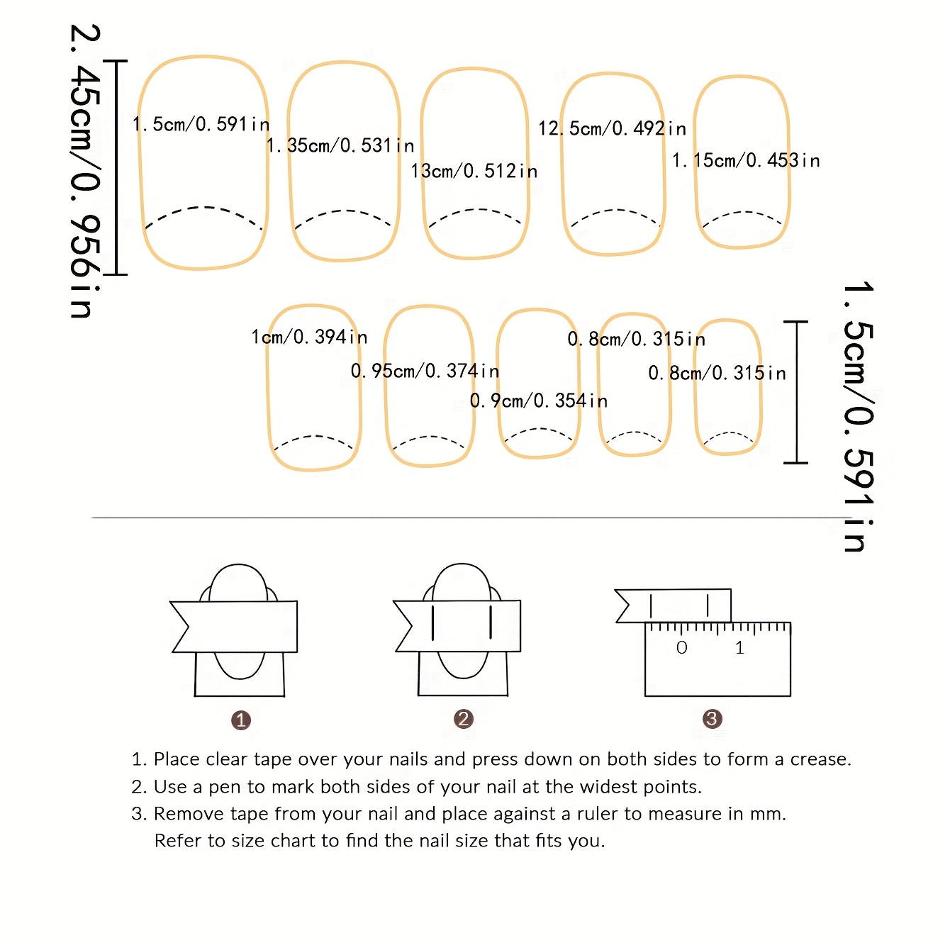 24pcs Spring Summer Floral Square Shape Press On Nails - Glossy Medium Length Full Cover ABS False Nails with Glue Sticker and Nail File - Perfect for Easter, Women and Girls