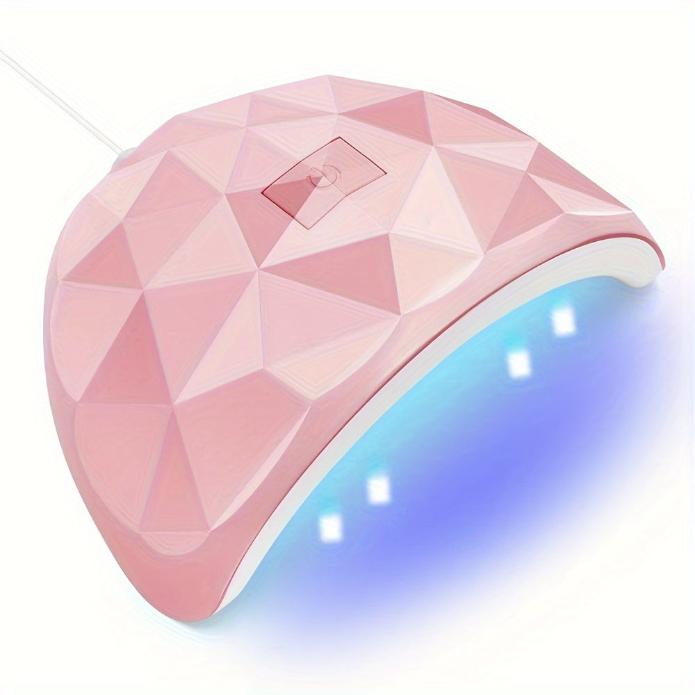 1pc Portable LED Nail Lamp Dryer - Fast Drying, Professional Gel Polish Curing, Compact Design for Home Salon Manicure, Nails Art Tools, Easy to Use, Long-Lasting LED Light, Safe for Fingers