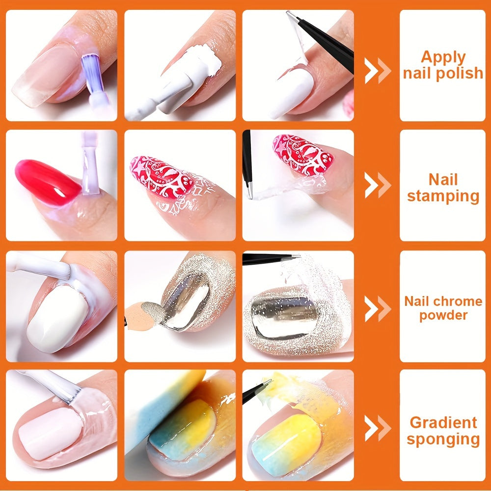 8ml Liquid Latex For Nails, Fast Drying Liquid Latex Nail Polish Barrier Peel Off Latex Tape, Nail Polish Skin Protector Cuticle Guard For Fingers Nail Painting For Various Nail Art, Without acetone