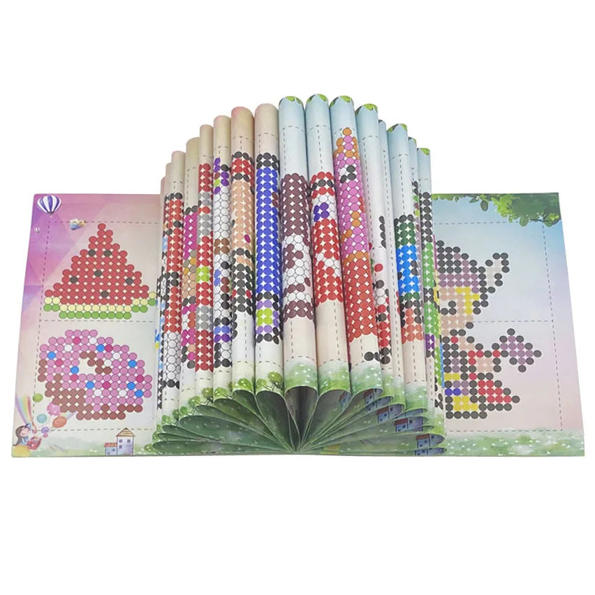 2.6mm 5mm text book Perler Study drawing pattern Atlas Hama beads Tool Iron 3D Puzzle DIY Kids Creative Handmade Craft Toy Gift