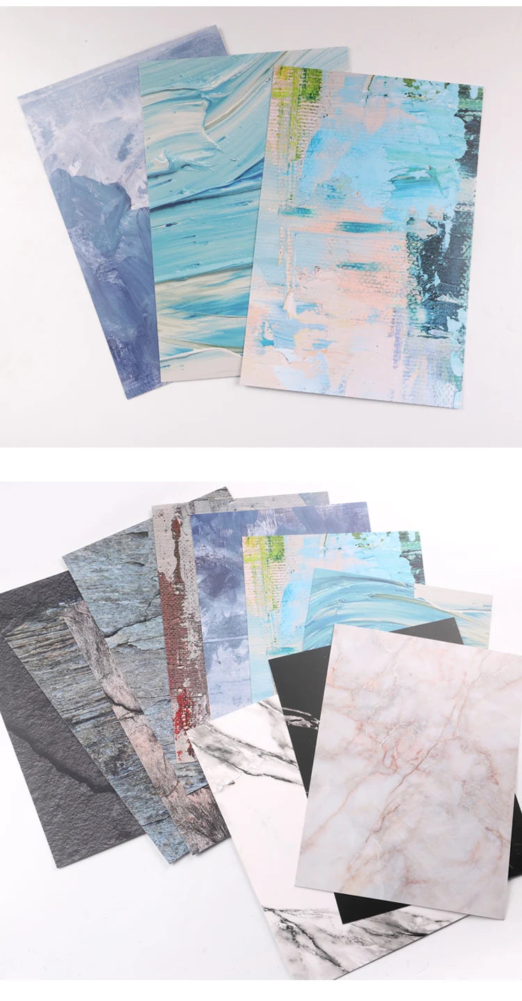Nail Art Photo Props Japanese Style Marble Manicure Background Paper Nail Work Fields Display Board Field Of Work Nails