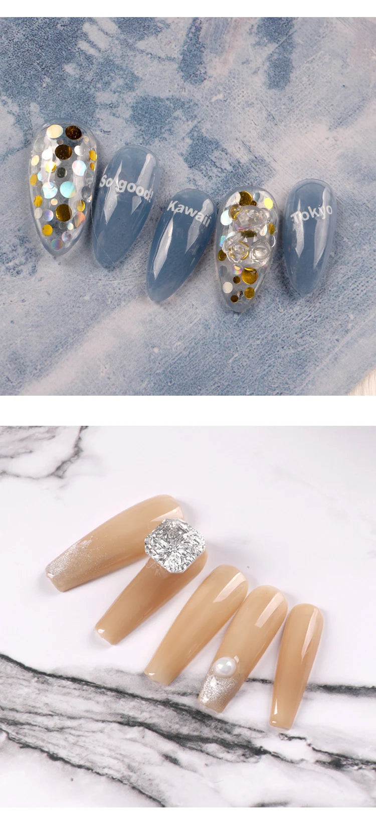 Nail Art Photo Props Japanese Style Marble Manicure Background Paper Nail Work Fields Display Board Field Of Work Nails