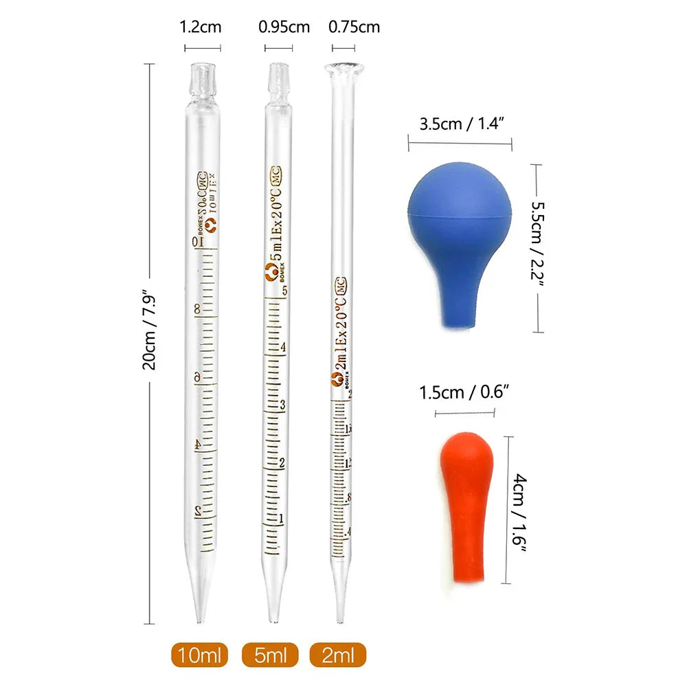 Glass Graduated Pipettes