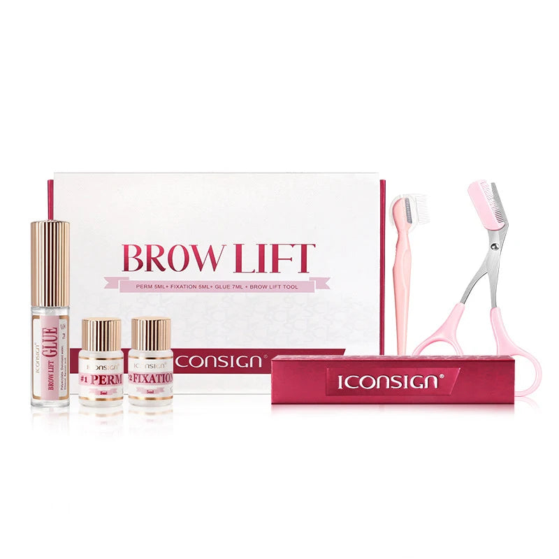 Lash Lift Kit Perm-Set ICONSIGN Eyelash Extensions Supplies Perm Curling Brow Lamination Kit Makeup Tools Beauty Shop
