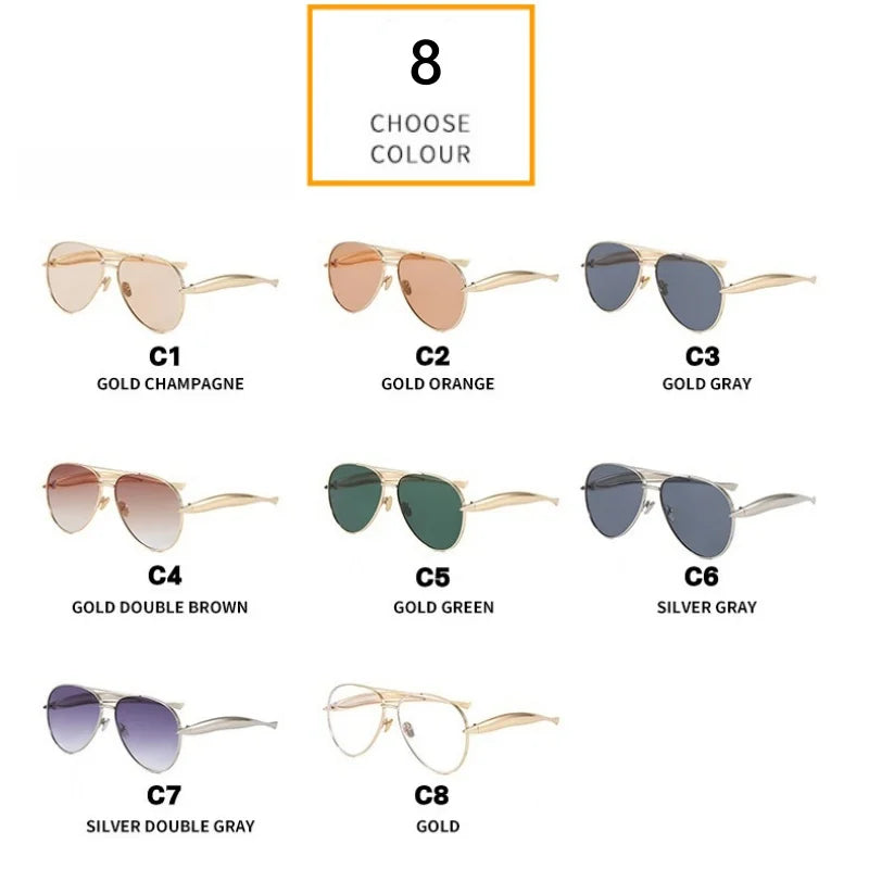 New Retro High Quality Round Sunglasses For Women Men Original Sun Glasses Fashion Ladies Shades UV400 Eyeglasses