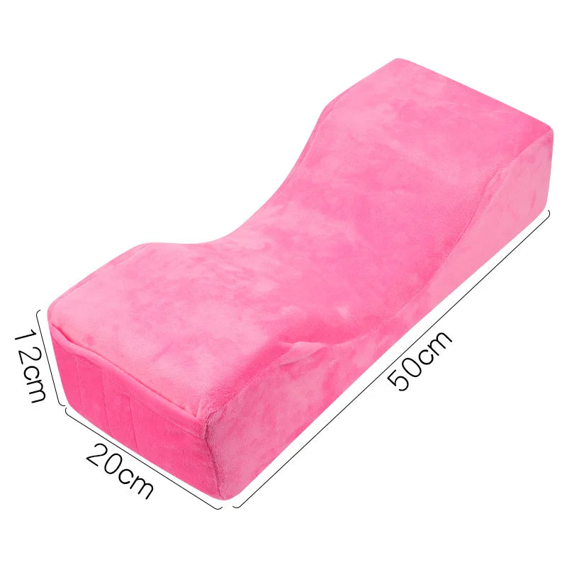 Lash Pillow For Neck Support Eyelash Bed Pillow Grafting Lash Soft Memory Foam Eyelash Extension Pillow With Pocket Makeup Salon