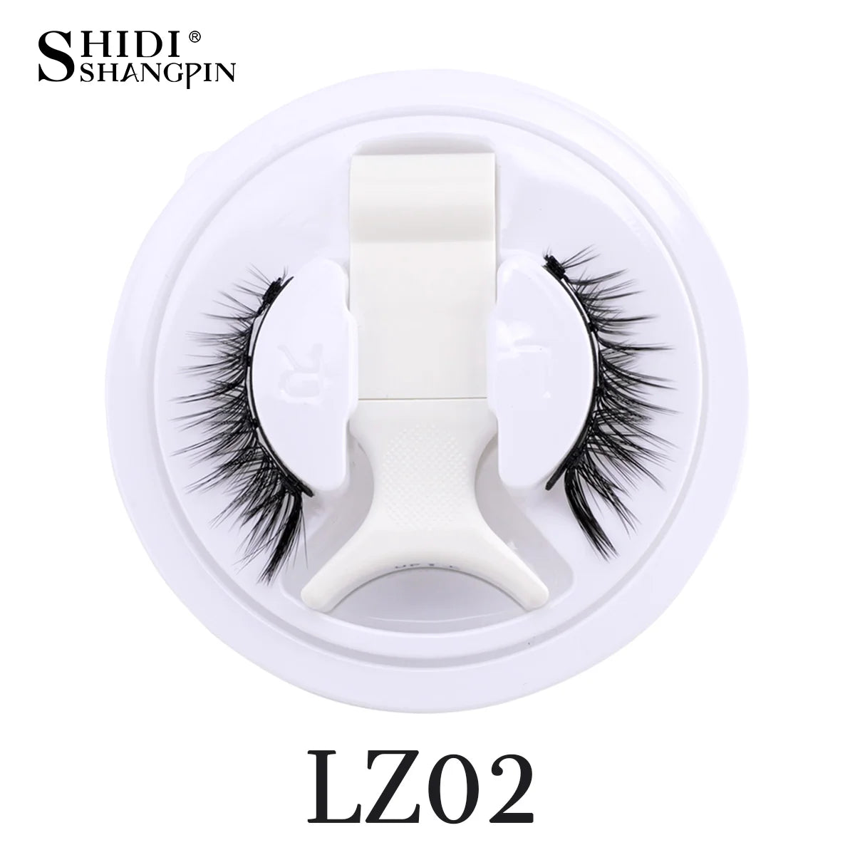 2Pairs 3D Magnetic False Eyelashes Natural Soft Magnet Eye Makeup Tool With Applicater Mirror Glue Free Easy To Wear