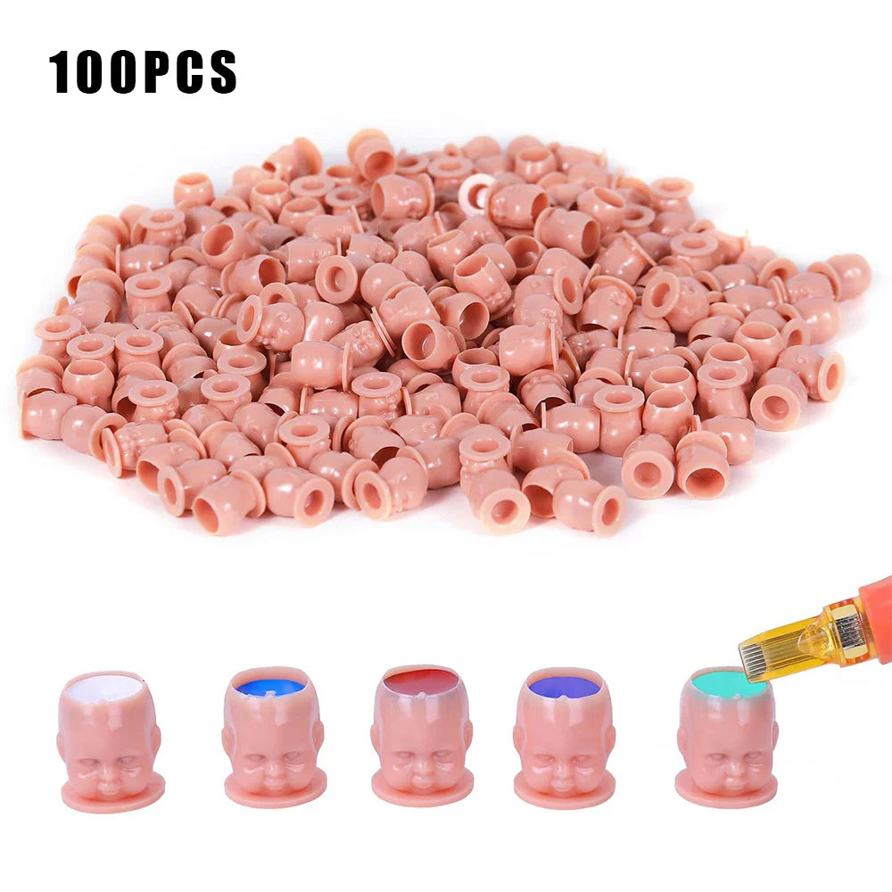 Plastic Disposable Tattoo Ink Cups