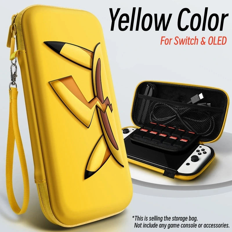 Fashion 3D Pattern Switch Case For NS Switch OLED Storage Bag Housing Protective Travel Bag Handbags Switch Accessories