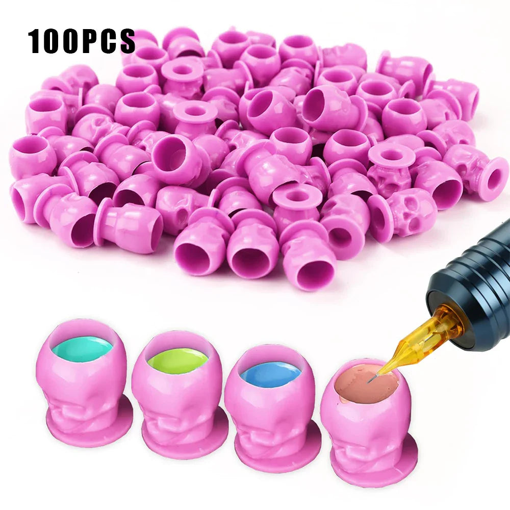 Plastic Disposable Tattoo Ink Cups