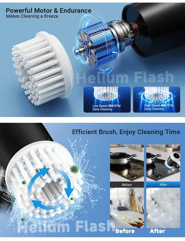Cordless Spin Scrubber