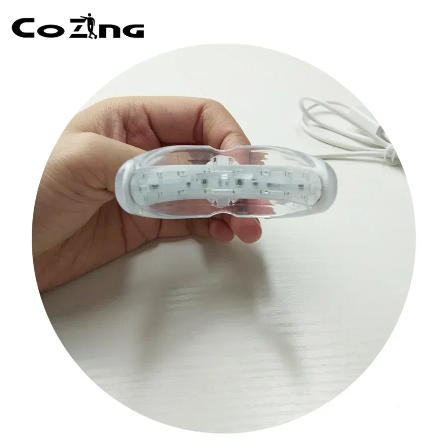 LED Red Light Therapy for Immediate Relief of Tooth Pain Gum Sensitivity Teeth Pain Relief Sore Canker Oral Care Physiotherapy
