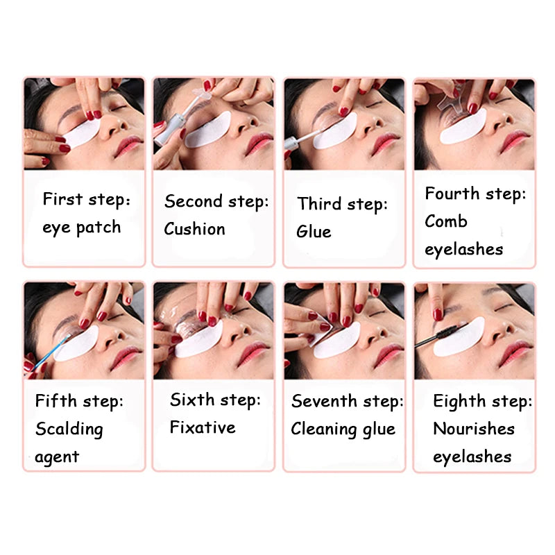 Lash Lift Kit Perm-Set ICONSIGN Eyelash Extensions Supplies Perm Curling Brow Lamination Kit Makeup Tools Beauty Shop