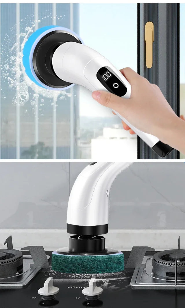 Cordless Spin Scrubber