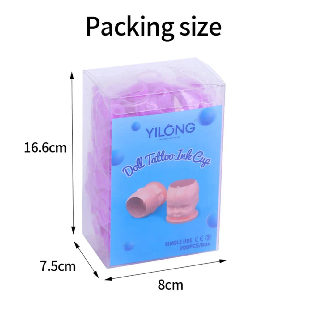 Plastic Disposable Tattoo Ink Cups