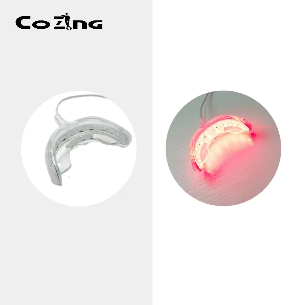 LED Red Light Therapy for Immediate Relief of Tooth Pain Gum Sensitivity Teeth Pain Relief Sore Canker Oral Care Physiotherapy