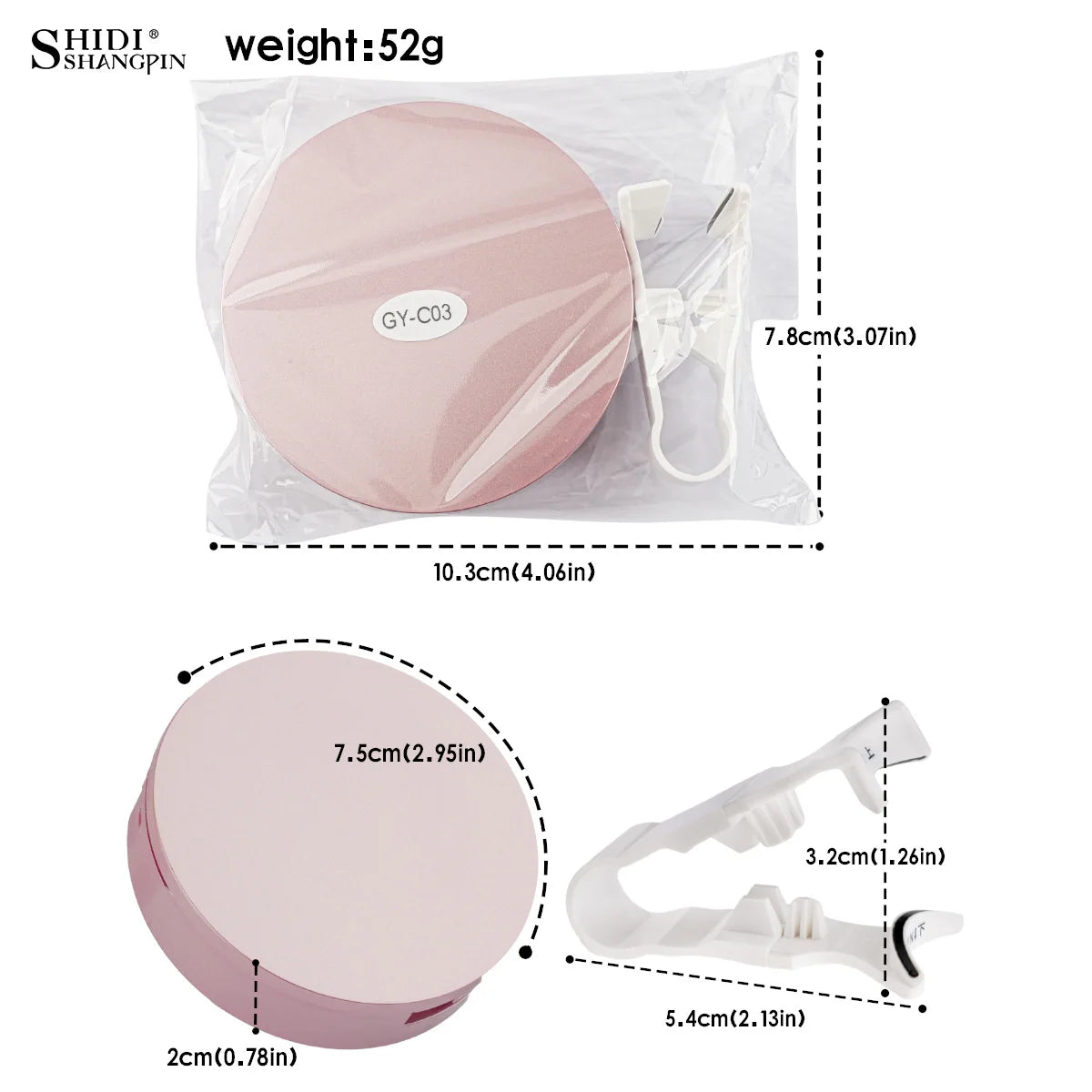 2Pairs 3D Magnetic False Eyelashes Natural Soft Magnet Eye Makeup Tool With Applicater Mirror Glue Free Easy To Wear