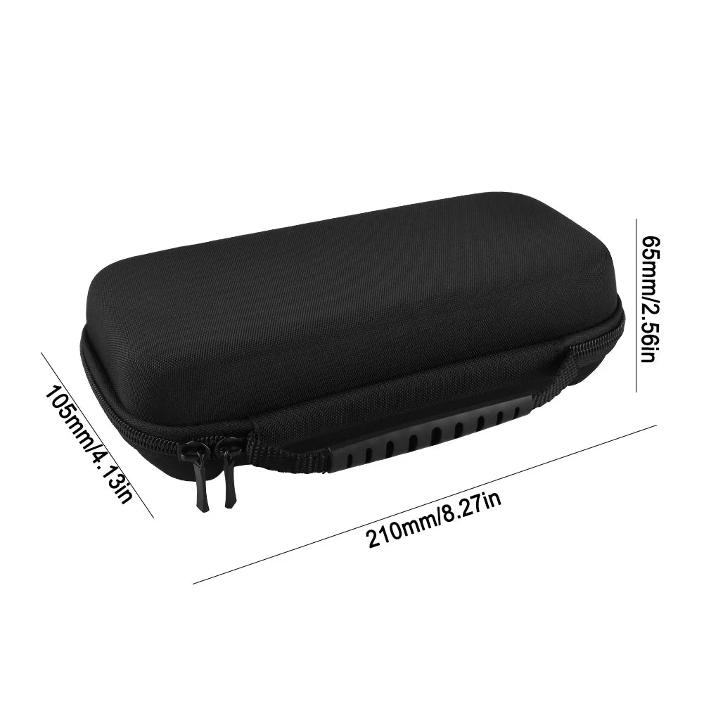 Travel Handbag Nylon EVA Hard Carrying Storage Case Thickened Scratch-resistant Double Compartment Dustproof for Switch Lite