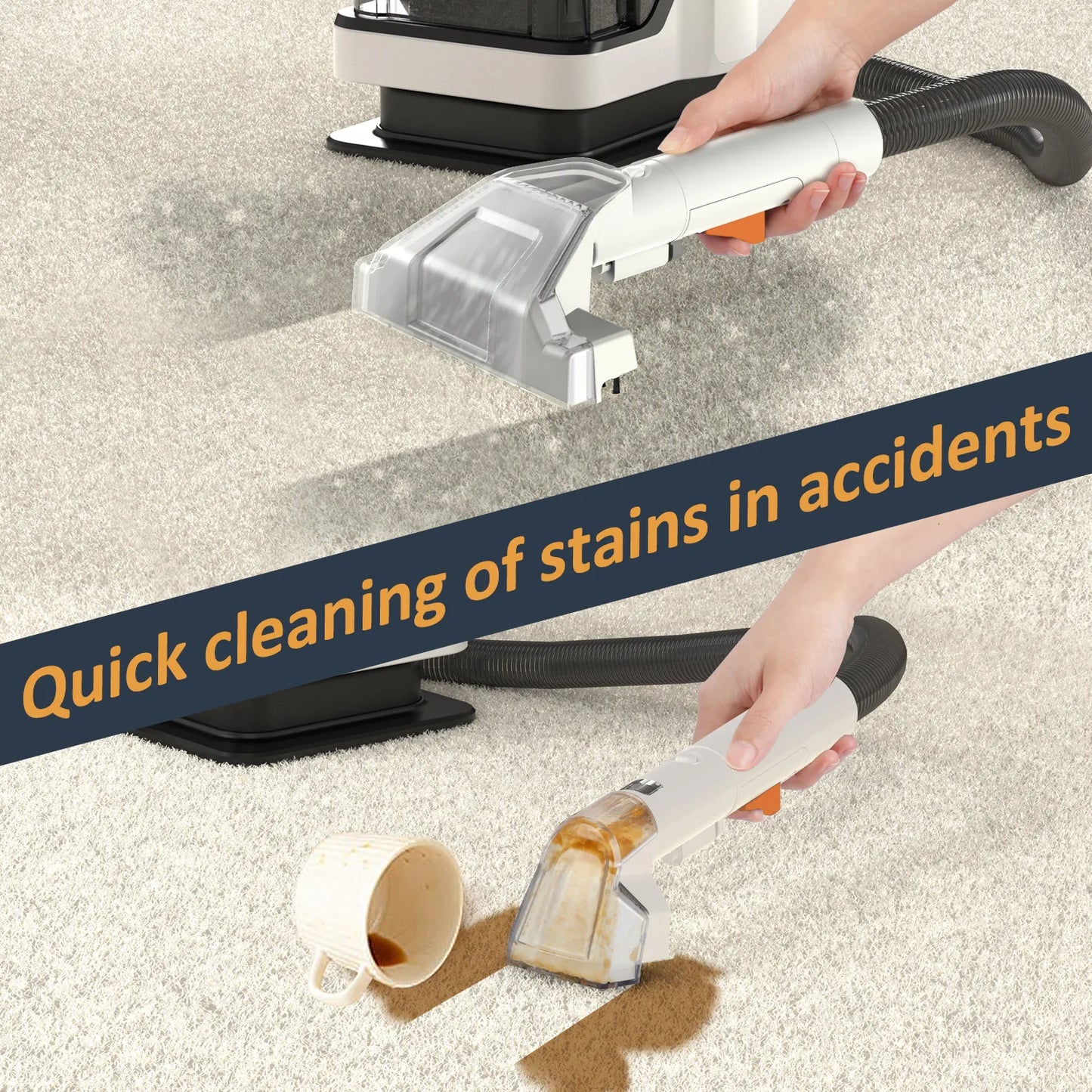 OMESER W05 Handheld Carpet Cleaner