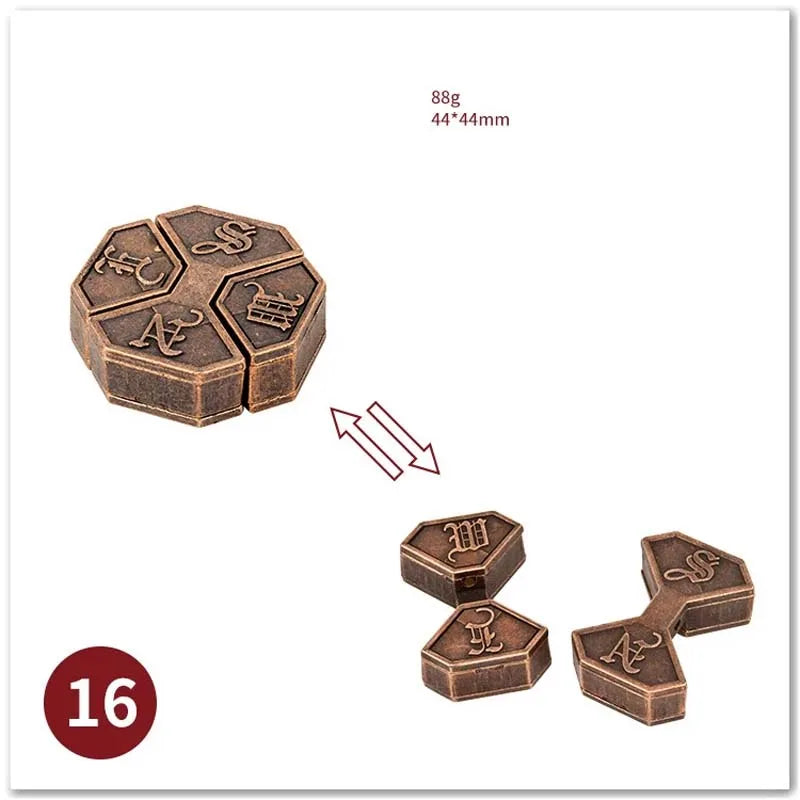 Classic IQ Metal Brain teaser