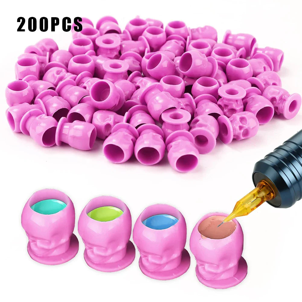 Plastic Disposable Tattoo Ink Cups