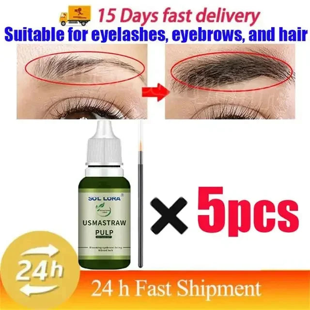 Fast Eyebrow Growth Serum Eyelash Hair Growth Anti Hairs Loss Product Prevent Baldness Fuller Thicker Lengthening Eyebrow Makeup