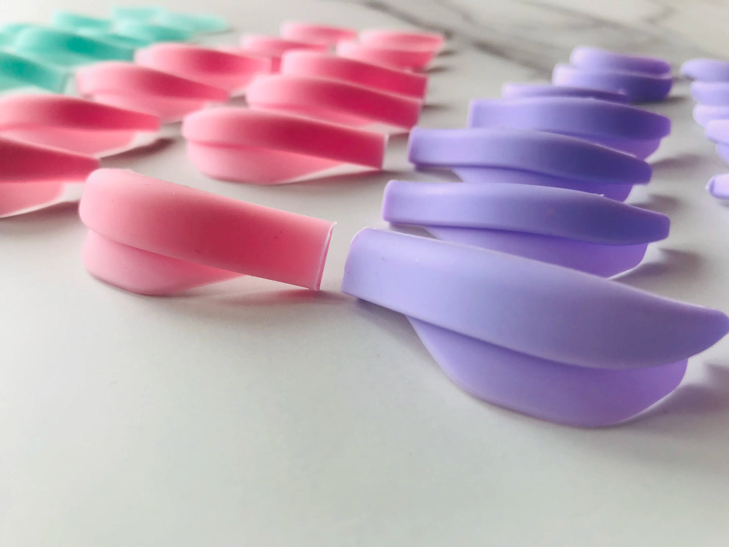 7 Pairs Lash Lift Perm Silicone Shields Pads Rollers Curler for Lash Lifting Perming Eyelash Extension Reusable Eyelash Tools