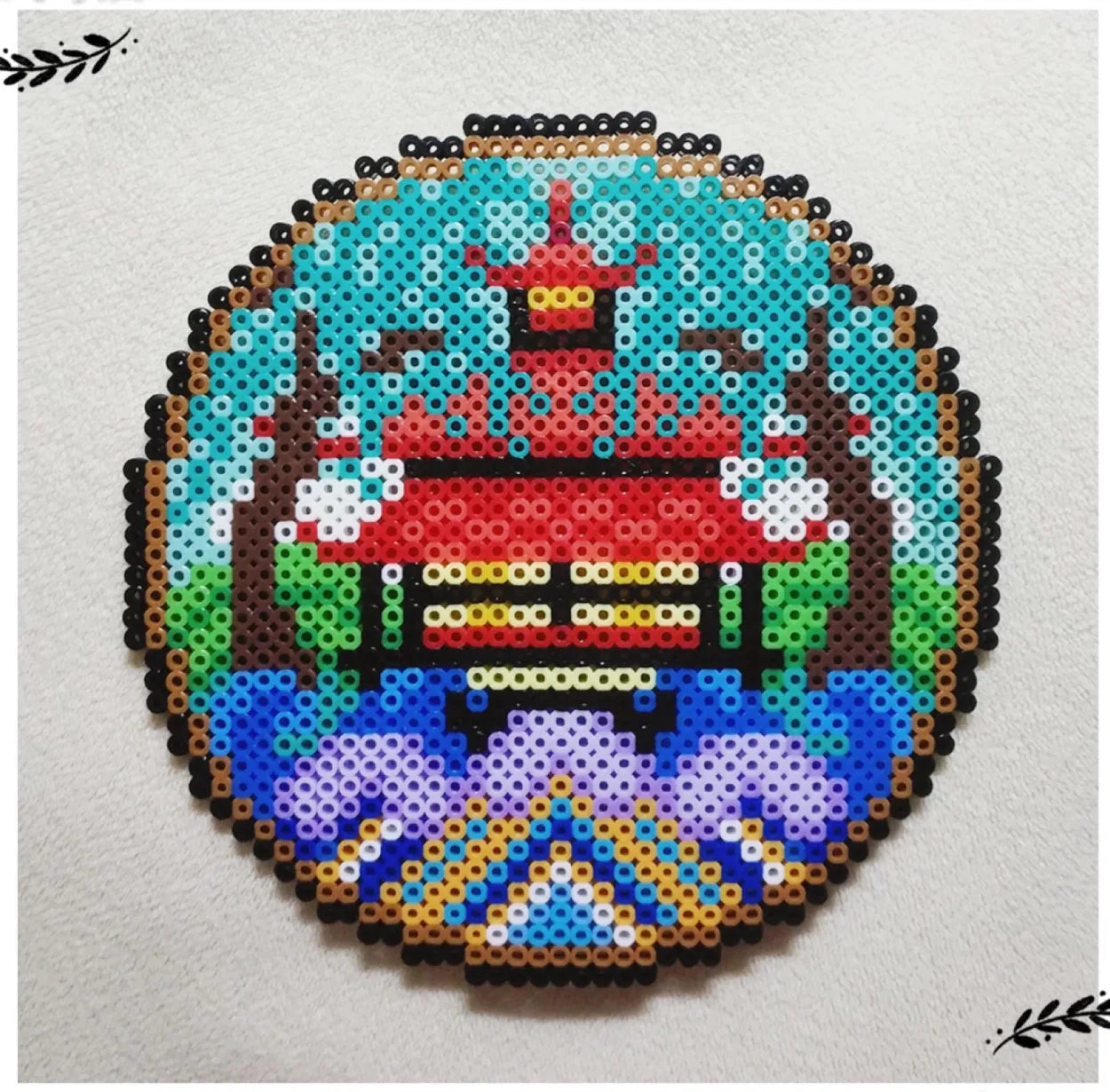 2.6mm 5mm text book Perler Study drawing pattern Atlas Hama beads Tool Iron 3D Puzzle DIY Kids Creative Handmade Craft Toy Gift