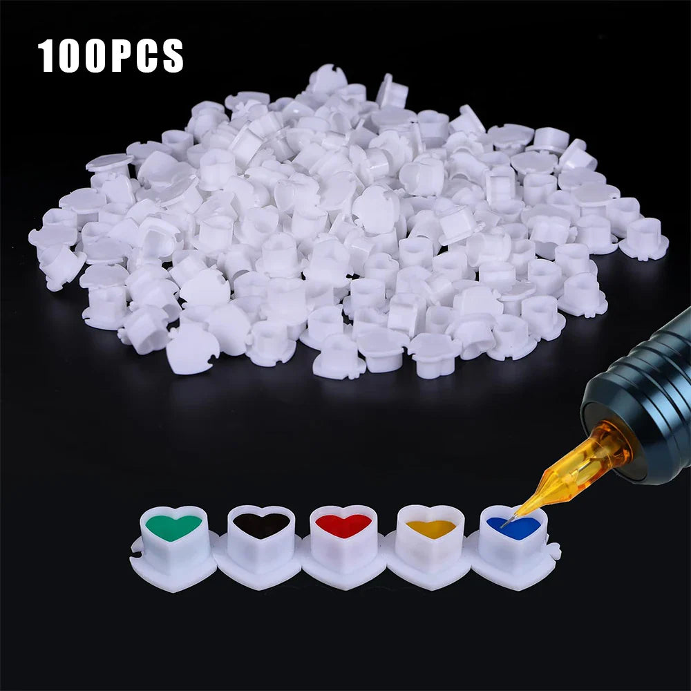 Plastic Disposable Tattoo Ink Cups