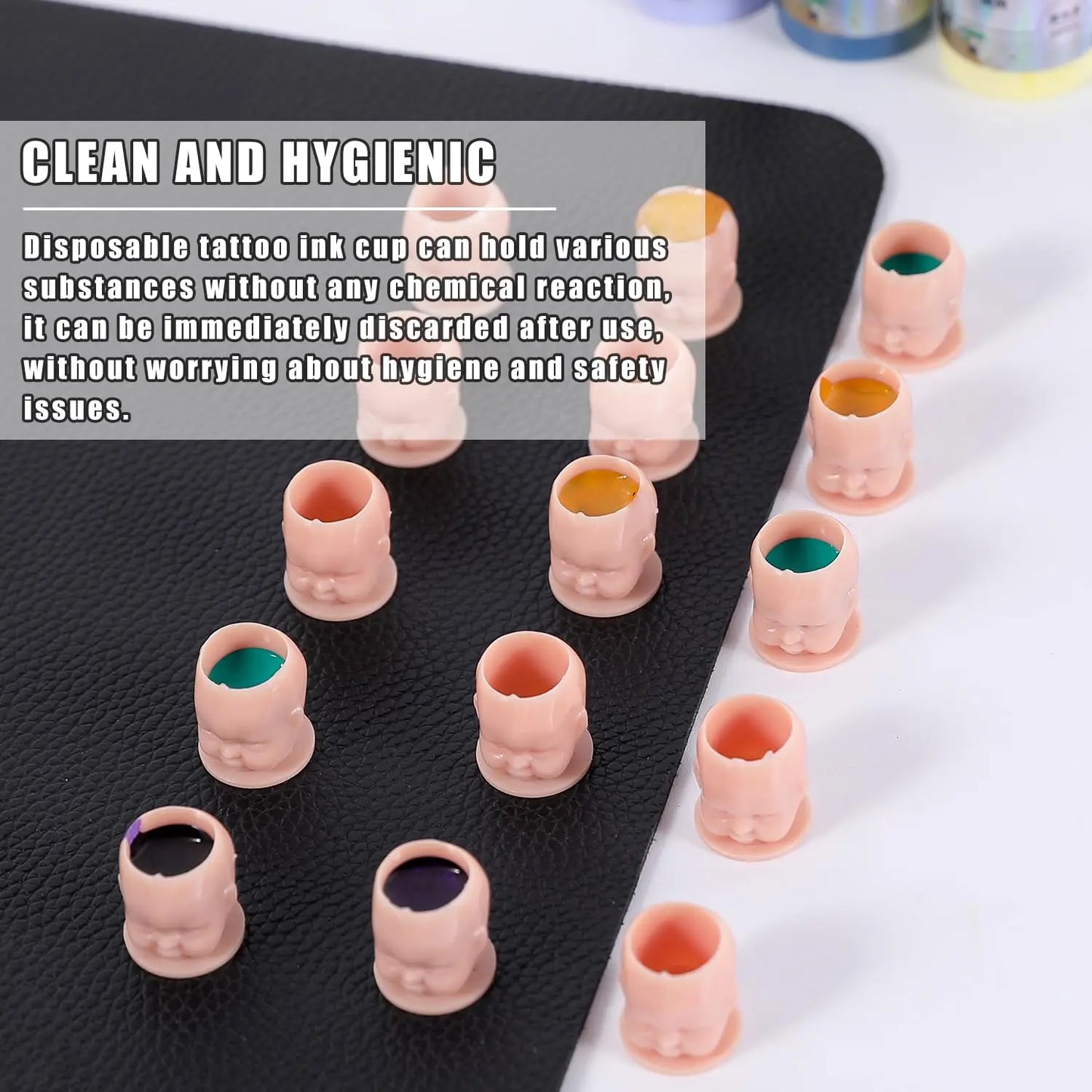 Plastic Disposable Tattoo Ink Cups