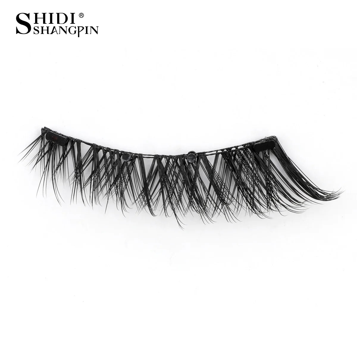 1 Pair Magnetic Eyelashes Set Reusable Easy to use Eyelash Extension Tools Natural Curler False Eyelashes With Magnetic Tweezers