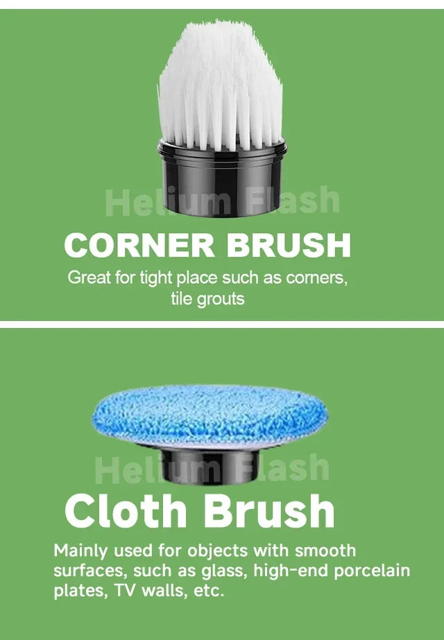 Cordless Spin Scrubber