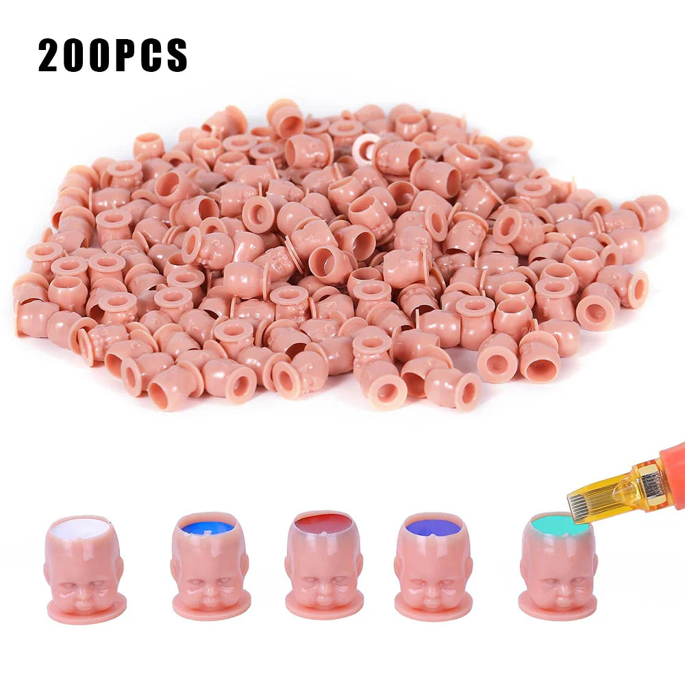 Plastic Disposable Tattoo Ink Cups