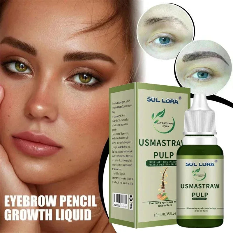 Fast Eyebrow Growth Serum Eyelash Hair Growth Anti Hairs Loss Product Prevent Baldness Fuller Thicker Lengthening Eyebrow Makeup