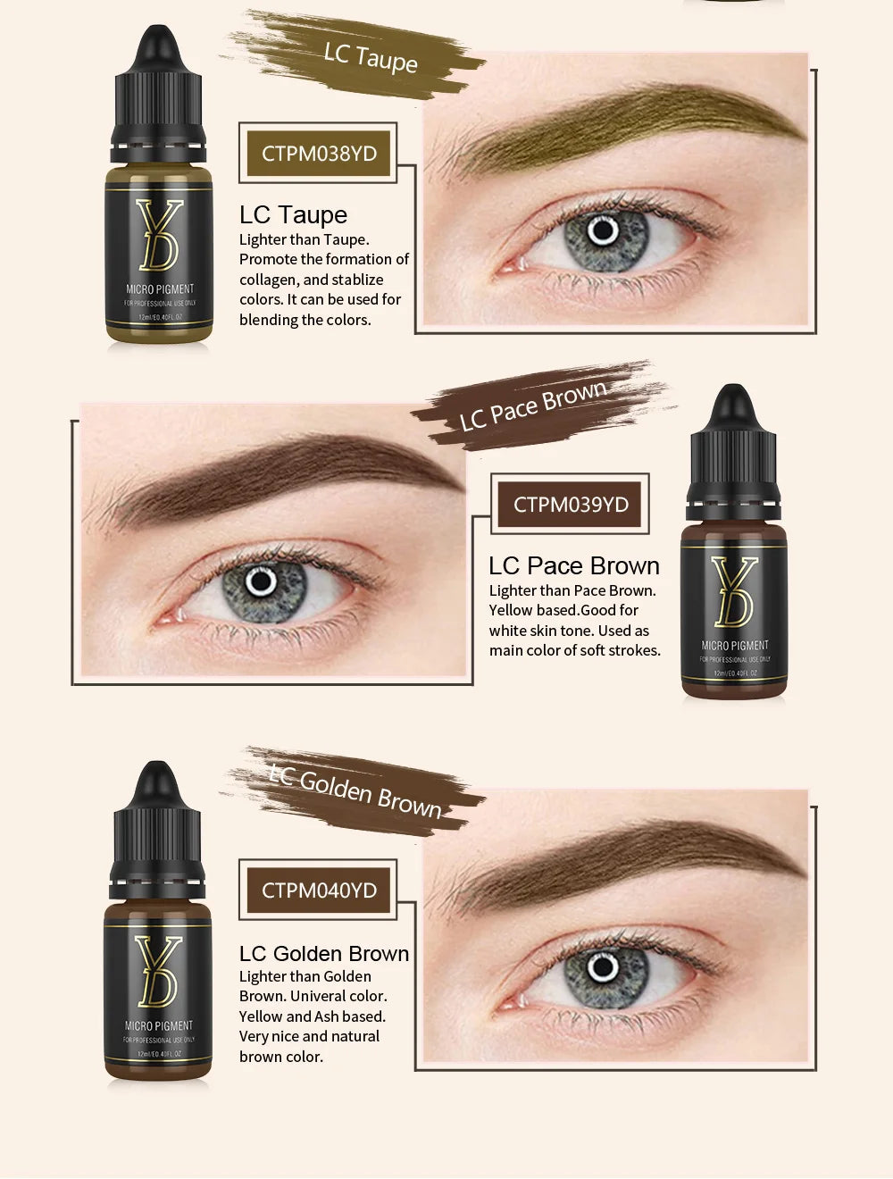 YD PMU Liquid Pigments