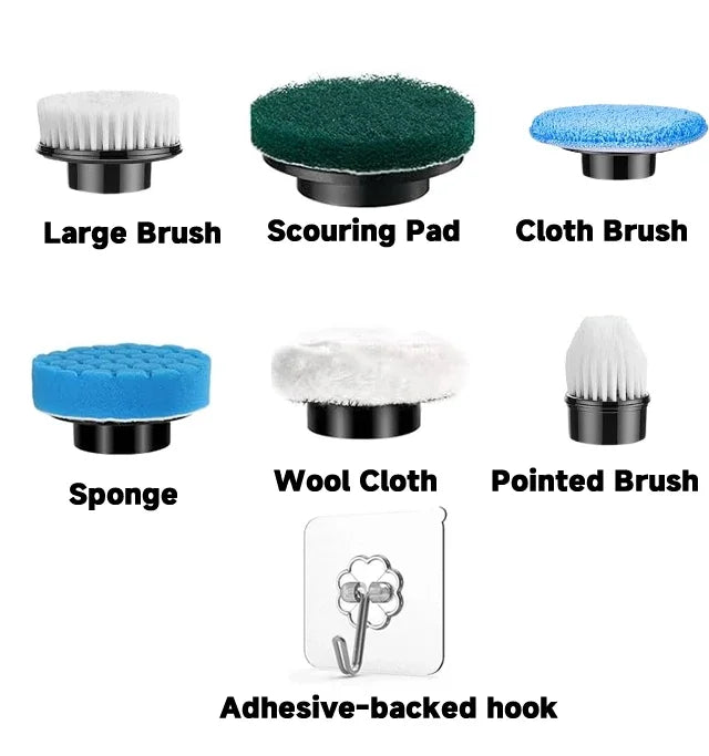 Cordless Spin Scrubber