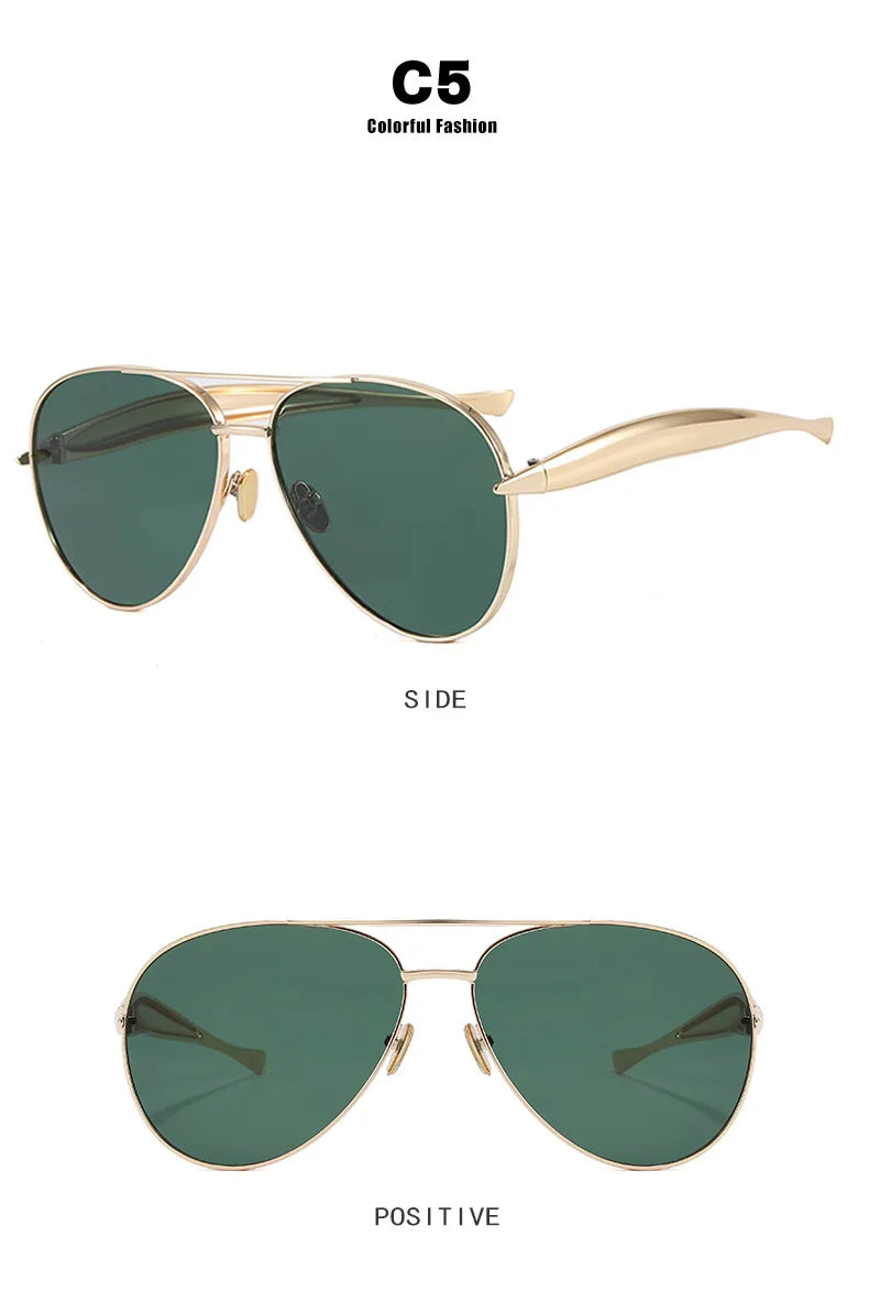 New Retro High Quality Round Sunglasses For Women Men Original Sun Glasses Fashion Ladies Shades UV400 Eyeglasses