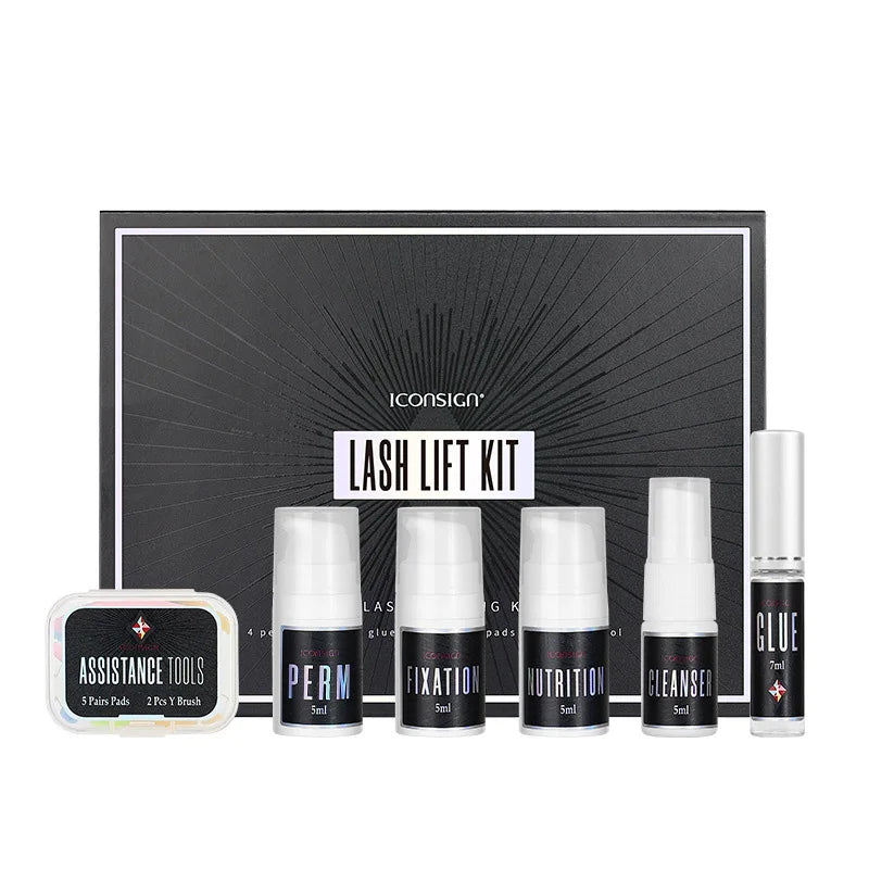 Lash Lift Kit Perm-Set ICONSIGN Eyelash Extensions Supplies Perm Curling Brow Lamination Kit Makeup Tools Beauty Shop