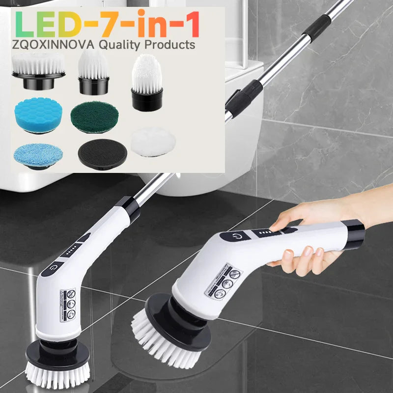 Cordless Spin Scrubber