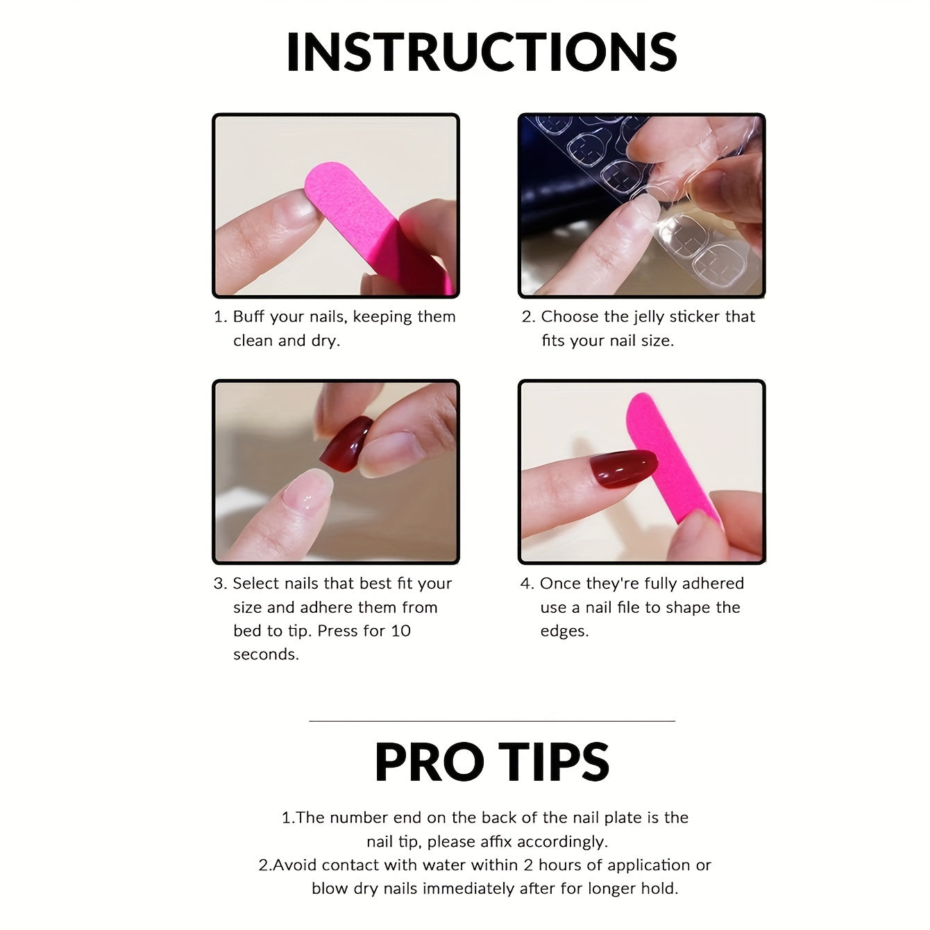 24pcs Vibrant Glossy Jelly Pink Gradient Short Square Shaped Press-On Nails - Durable, Easy to Apply, and Long-Lasting False Nails for Women and Girls - Perfect for Daily Wear, Parties, and Special Occasions