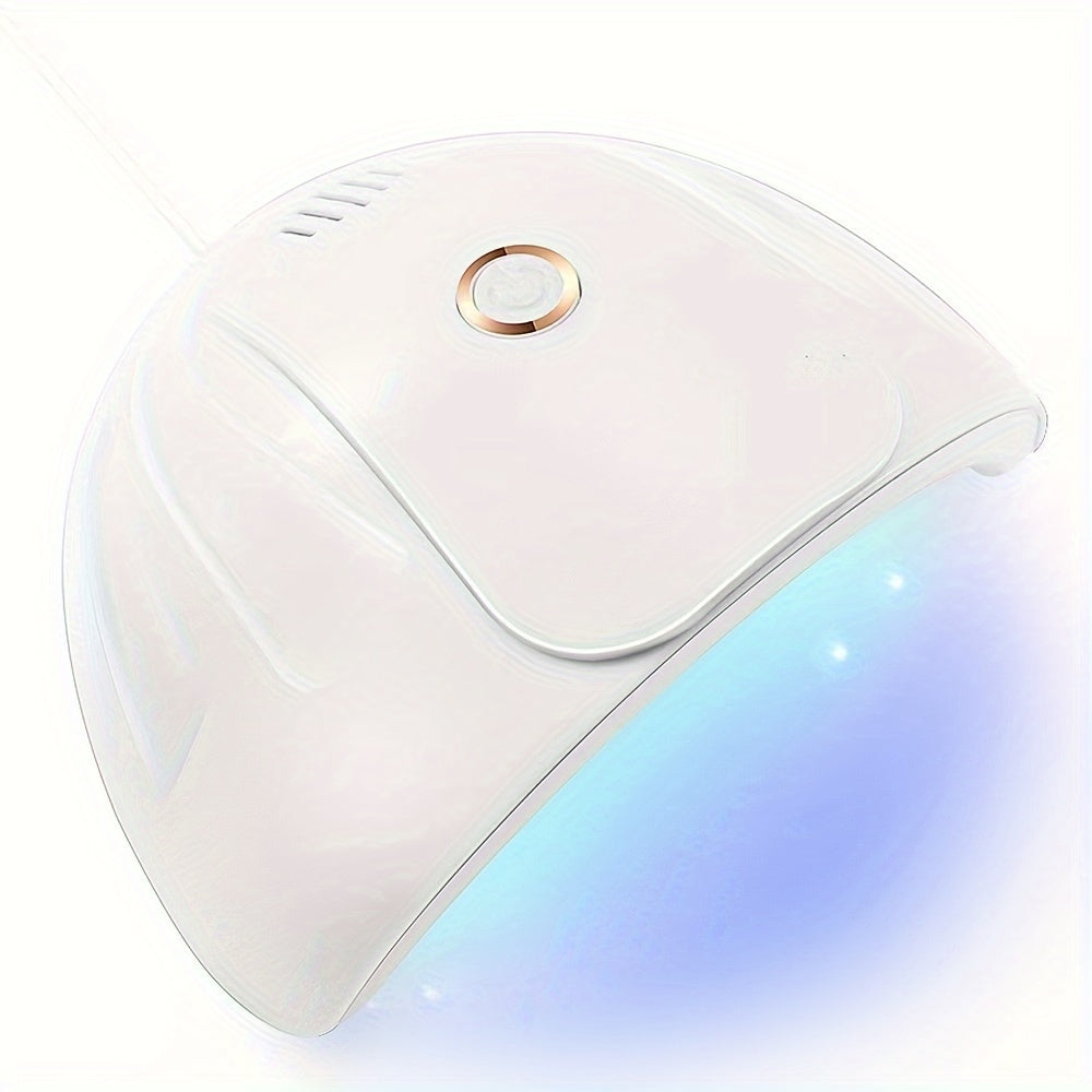 1pc Portable LED Nail Lamp Dryer - Fast Drying, Professional Gel Polish Curing, Compact Design for Home Salon Manicure, Nails Art Tools, Easy to Use, Long-Lasting LED Light, Safe for Fingers