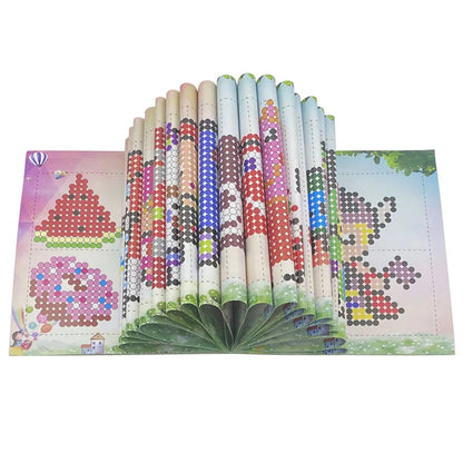 2.6mm 5mm text book Perler Study drawing pattern Atlas Hama beads Tool Iron 3D Puzzle DIY Kids Creative Handmade Craft Toy Gift