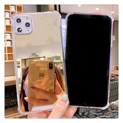 Luxury Mirror TPU Phone Case