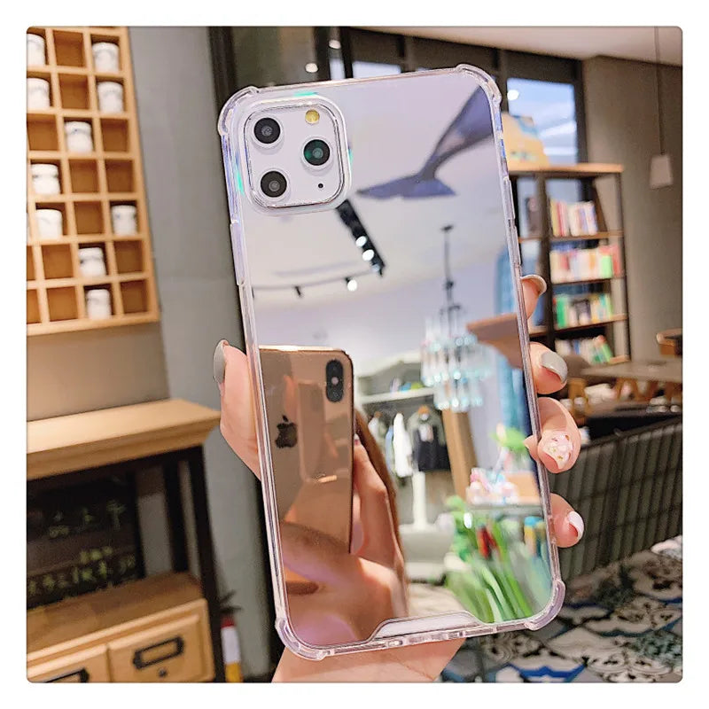 Luxury Mirror TPU Phone Case
