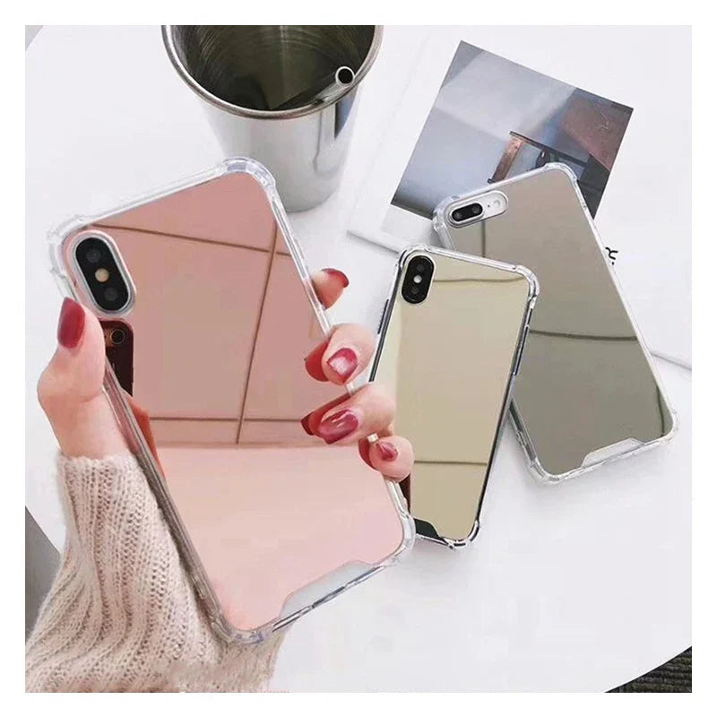 Luxury Mirror TPU Phone Case