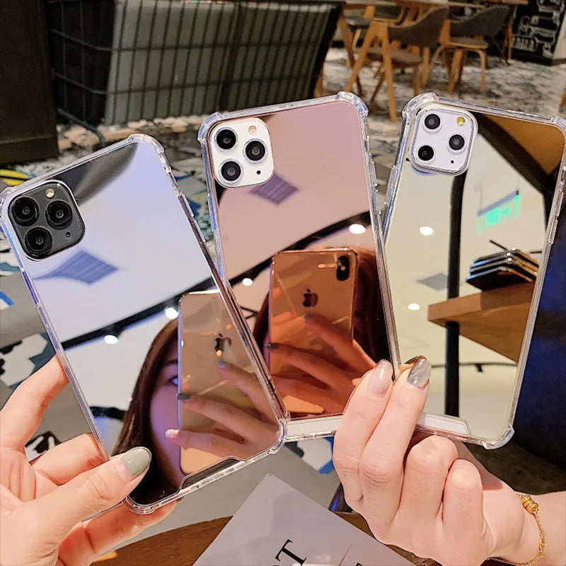 Luxury Mirror TPU Phone Case